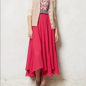 Anthropologie Vanessa Virginia Colema maxi skirt